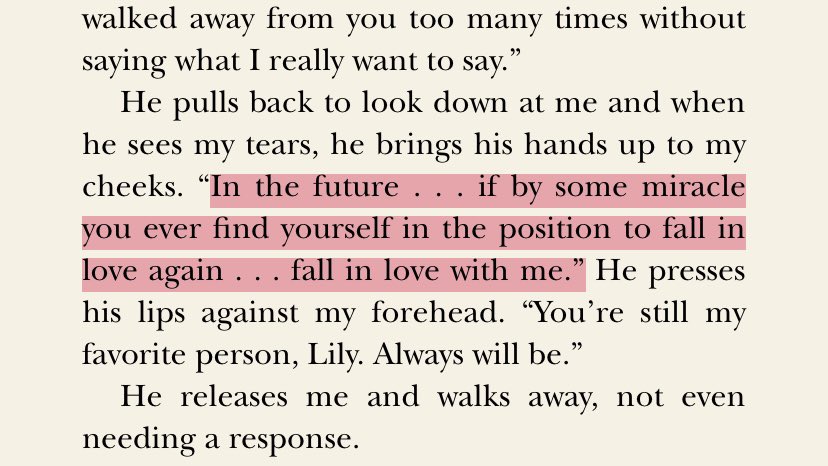 myfaithlesslove's tweet photo. some of my favourite “it ends with us” quotes https://t.co/bSg6v9CV2U
