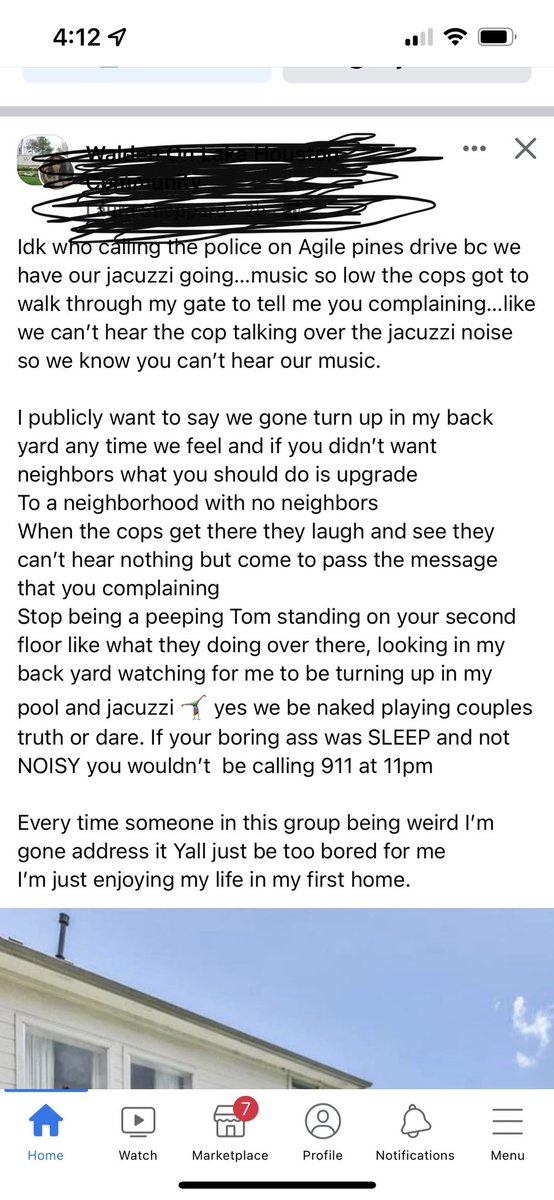 harlsrh's tweet photo. Y’all. My neighborhood is cutting up for real. https://t.co/HP8ixAJRds