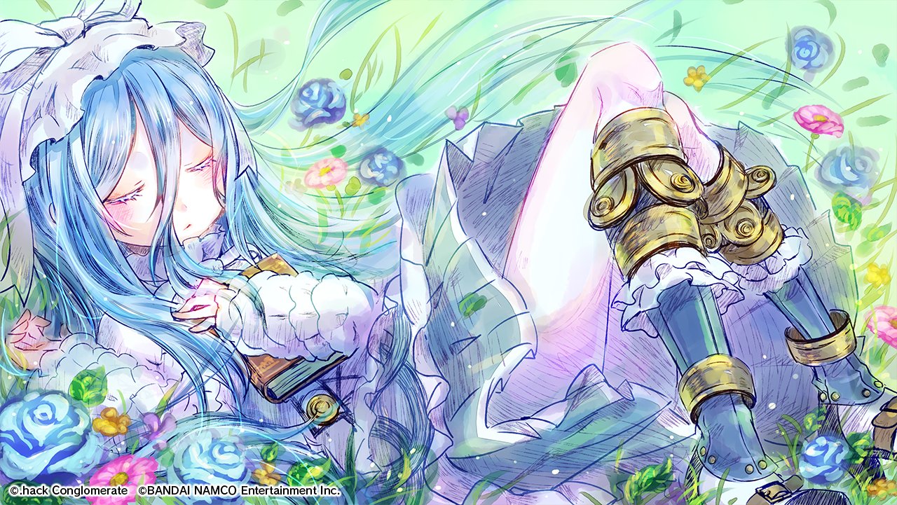 Hack情報 Cc2公式 Nintendo Switch版 Hack G U Last Recode 好評発売中 Hdリマスター版から追加されたゲーム内で見れるデスクトップ壁紙を紹介します 花畑の中でうたた寝でしょうか 是非ゲーム本編でご覧ください T Co 2u6glqp2le