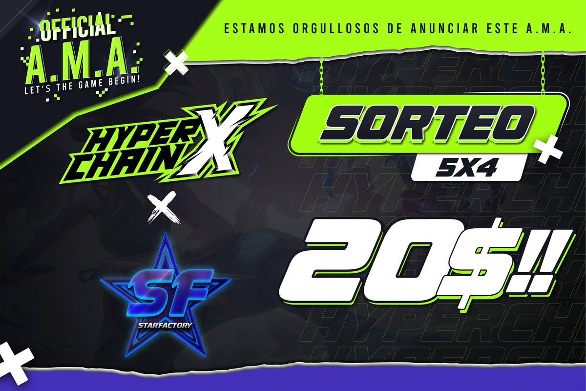 HyperXHispano's tweet photo. 🚀¡A.M.A de Hyperchain X!🚀
Nuevo AMA hispano de Hyperchain X, en el Telegram de nuestro embajador @StarFactoryArmy acompañado de nuestra embajadora @Magstephan20 será transmitido en Youtube. 
18/03/2022🗓
16:00 UTC⏲
https://t.co/H0HDOxNl00 https://t.co/BL9fbVB6hc
#SORTEO #BUSD https://t.co/N4ruZiD9wk