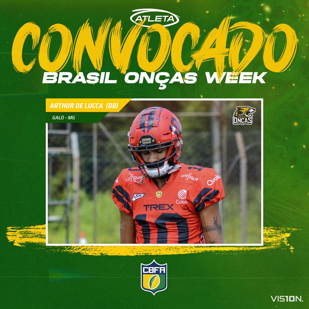 oficial_cbfa's tweet photo. E tem mais convocados para o Brasil Onças!
Semana que vem começa o Brasil Onças Week em Itapecerica da Serra.
#BrasilOnças #CBFA #CBFAMaisForte #FABR #SeleçãoBrasileira https://t.co/wk21OBAqYU