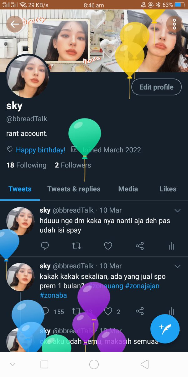 bbreadTalk's tweet photo. yey balon https://t.co/eIelyEaZh5