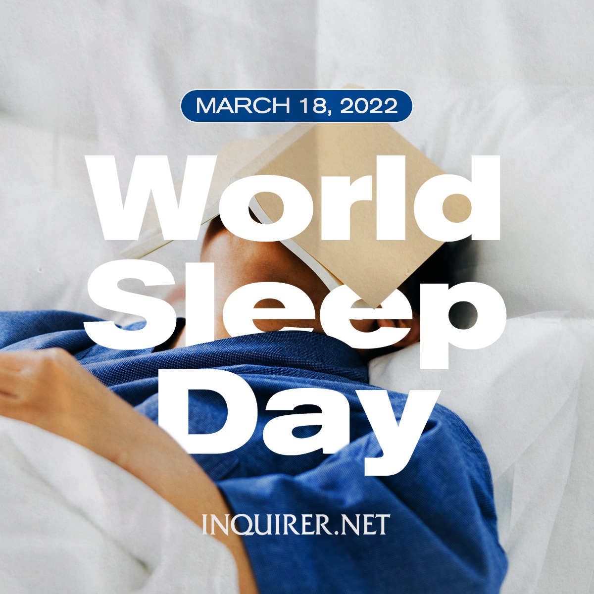 inquirerdotnet's tweet photo. If you're looking for a sign to sleep more, this is it. Today is World Sleep Day!

Tag a friend who loves to sleep more than anything. 😴 https://t.co/yjdBaQ2N4M