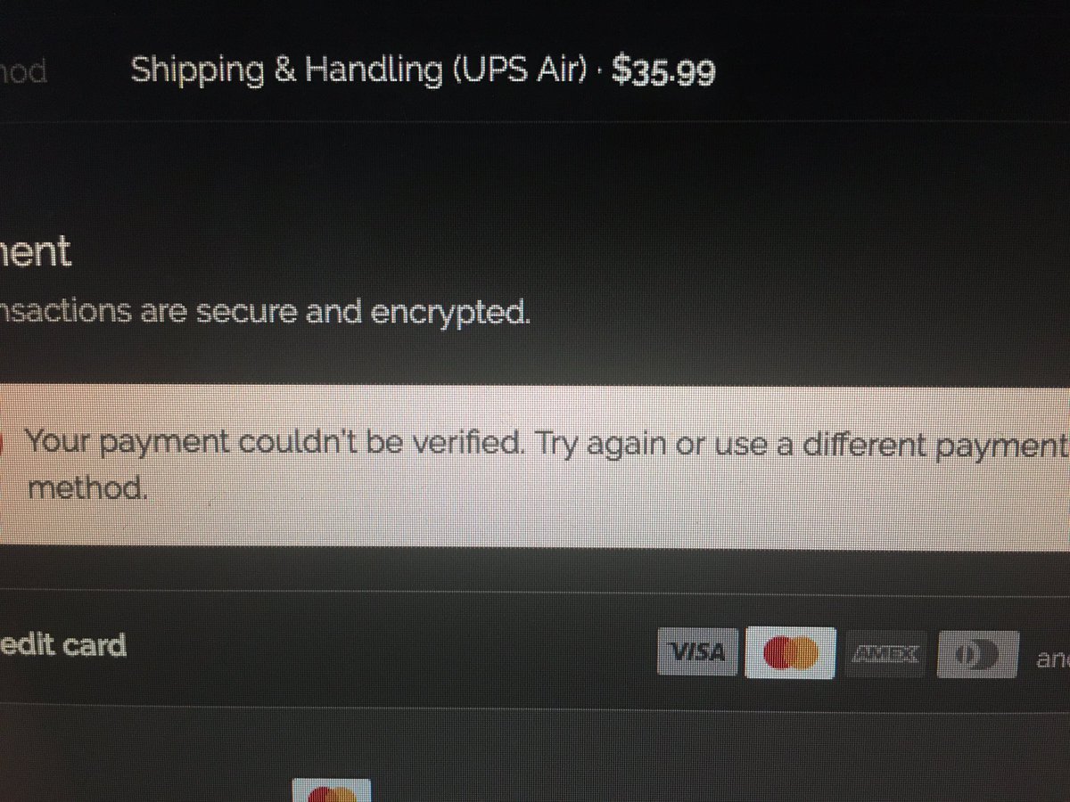 Crypto9361's tweet photo. @getmntd_ Your website won’t process the transaction. No attempt has been made to charge my CC according to my bank. Another epic failure on the part of @getmntd_ https://t.co/9EhiUadwdV