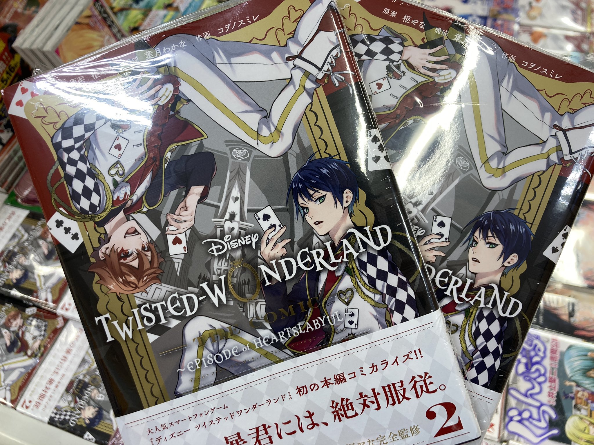 アニメイト所沢 書籍入荷情報 Gファンタジーコミックス Disney Twisted Wonderland The Comic Episode Of Heartslabyul 2巻 入荷しましたトコ 小説版と合わせてドドンと展開中です ツイステ T Co Ljxoote6ib Twitter