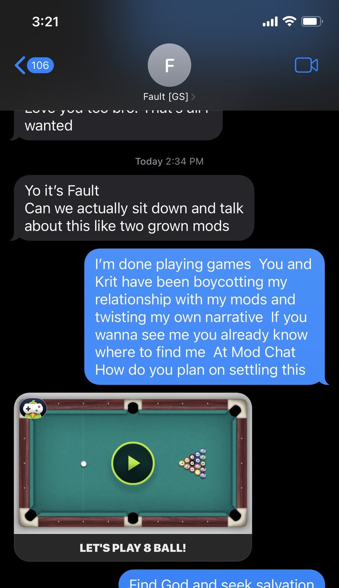 RAPGD_'s tweet photo. JUST IN: Fault continues to troll RobTop over text ‼️ 😳 https://t.co/RAoAvc5FDT