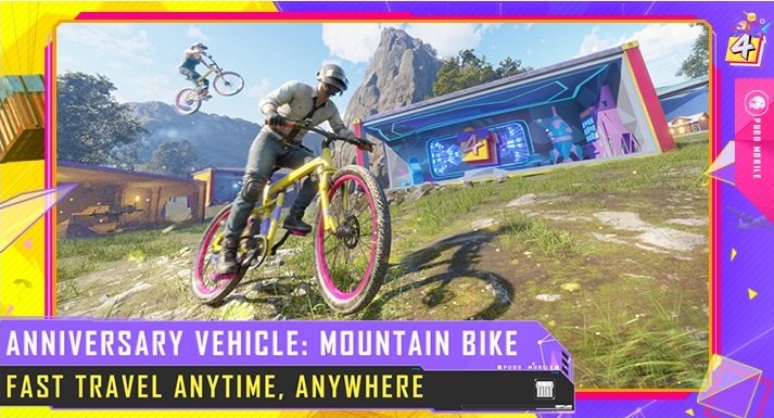 PolgoGaming's tweet photo. 🚨 Version 1.9 Update :

New Mountain Bike available. 🚲
@PUBGMOBILE

🔸Follow for more updates :
👉 @PolgoGaming

#pubg #pubgm #pubgmobile #bgmi #battlegroundsmobileindia #polgo #polgogaming https://t.co/8leNczynah
