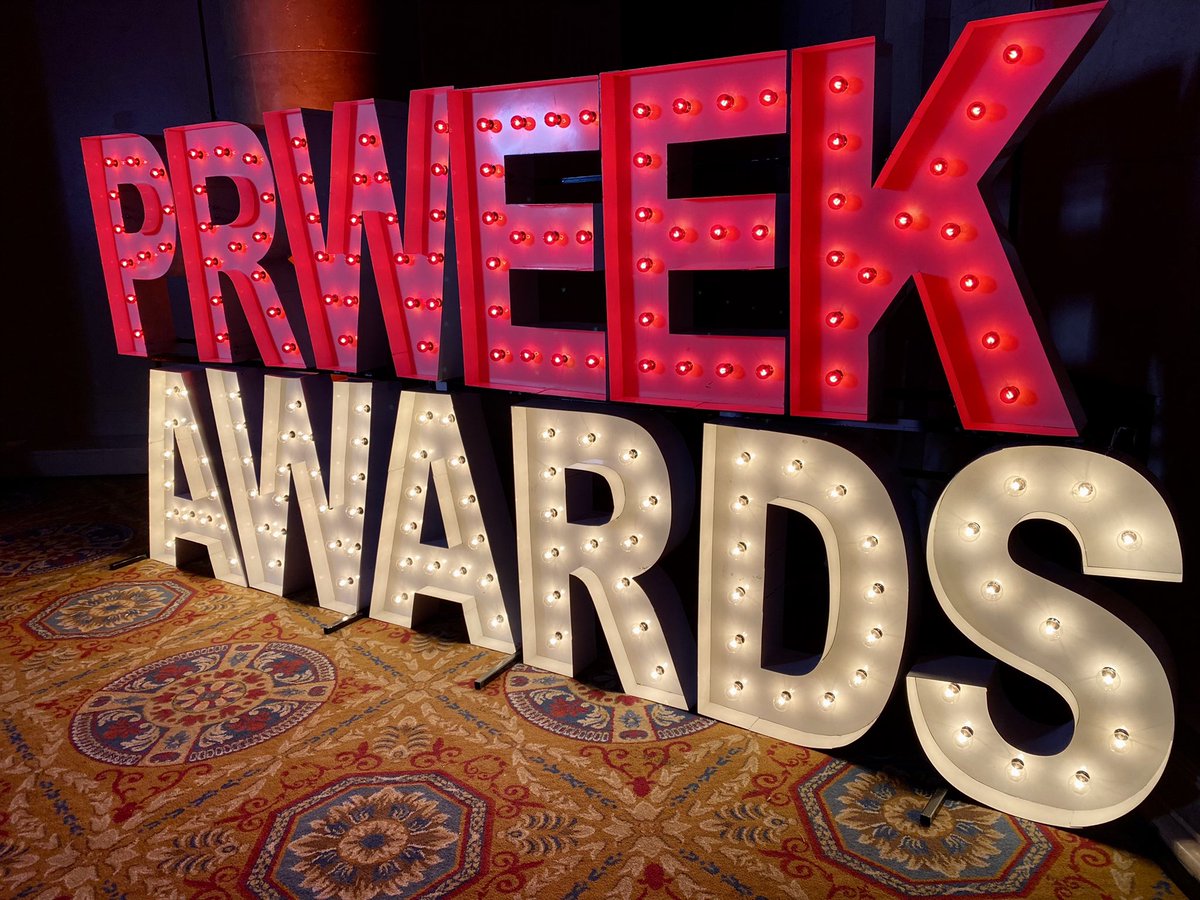 YangsterC's tweet photo. I was delighted to be in NYC with my A4A colleagues for the PR Week Awards where we were a finalist for Best in a Crisis and our member airline United won for Best in Employee Engagement! #PRWeekAwards #A4A https://t.co/FW4osXsLTP