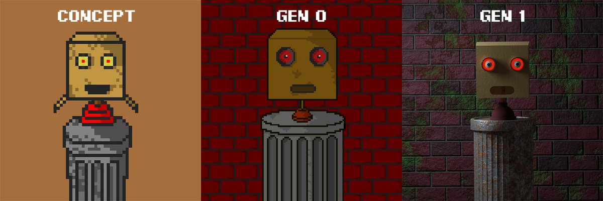 RoboTrashers | MINT LIVE tweet media