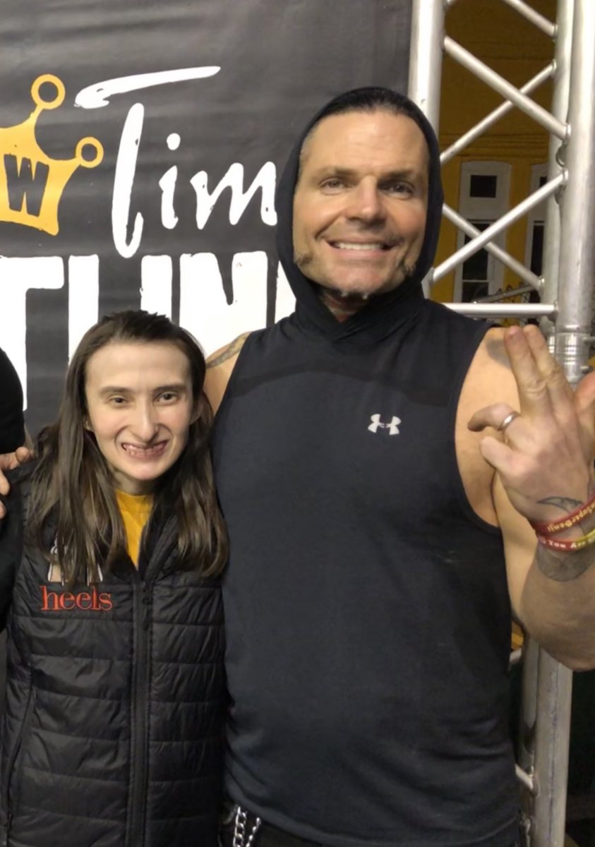 RT @Bellchrissy1: Jeff Hardy is my favorite Hardy boy !!! @JEFFHARDYBRAND #JeffHardy #wwe #AEW #Wrestlers https://t.co/ER6chf4LrV