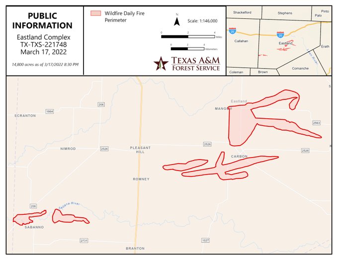 Eastland Complex pio map