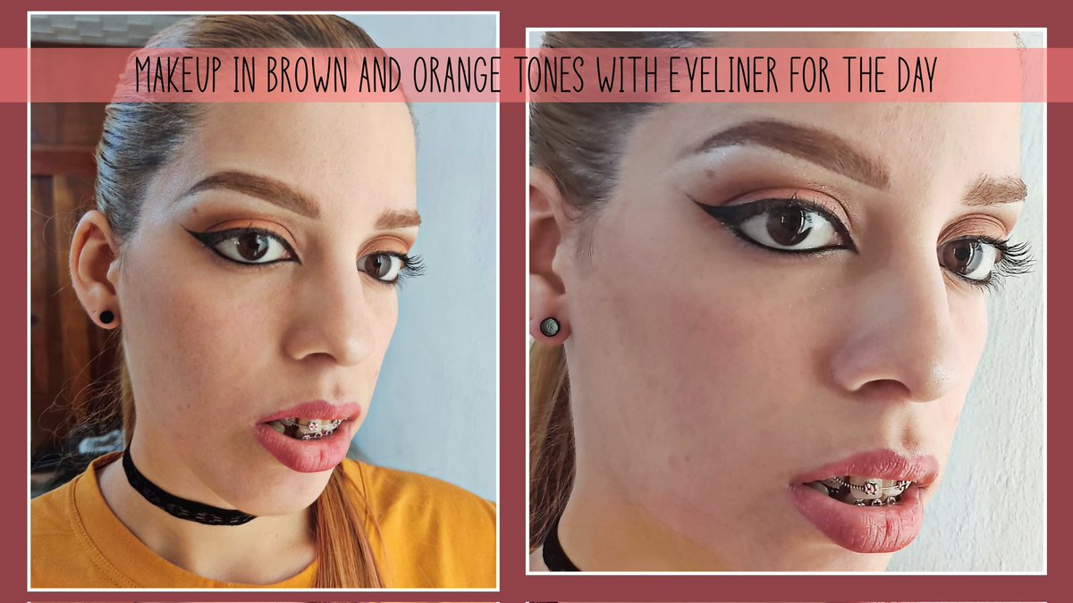 _emilyboada's tweet photo. Este es el primer makeup sencillo que ve la luz del sol😂🌼

Me hice este look para salir a la ciudad, te dejo el tutorial en #hive

#makeup #beautylook #lookofday #makeuplover 

https://t.co/Nj3XBHUW5m https://t.co/Zd3KrkA9gB