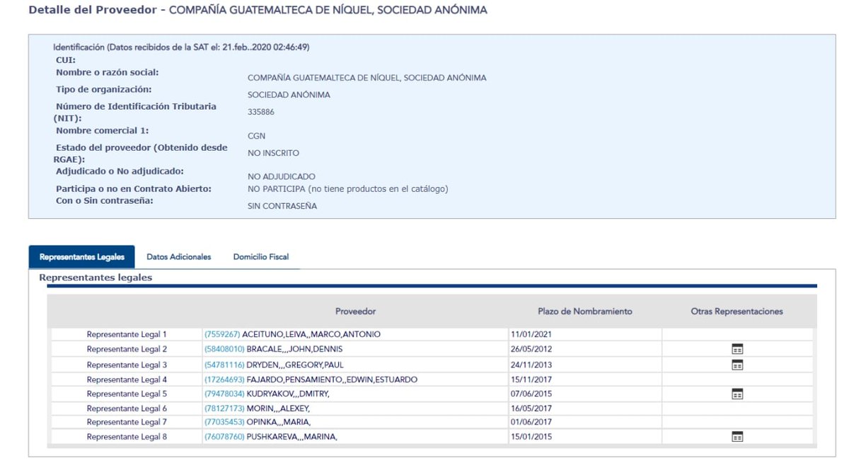 cmiguate's tweet photo. #INFO Aunque en sus recientes comunicados CGN-Pronico insiste en que sus trabajadores son ucranianos y no rusos, la mayoría de sus representantes legales y su recién removido director general son, efectivamente, de nacionalidad rusa. https://t.co/1Vvls9KrOy