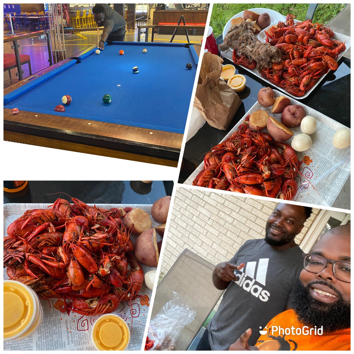 Donald Walton (@tmowalton) on Twitter photo When competitors link up. Tried to whip him on the pool table that ended in a tie 🤬🤮. My brother for life <a href="/JRobertson1002/">James J. Robertson</a> When competitors link up. Tried to whip him on the pool table that ended in a tie 🤬🤮. My brother for life <a href="/JRobertson1002/">James J. Robertson</a>