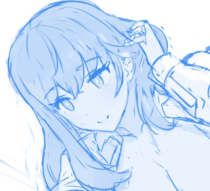 カラーラフ手直し中。 