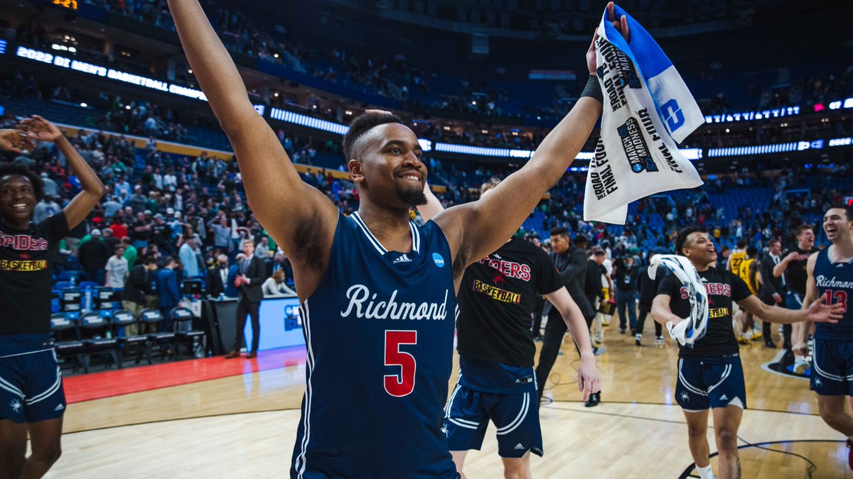 SpiderAthletics's tweet image. What can this team do?
We can dance.

#OneRichmond x #MarchMadness