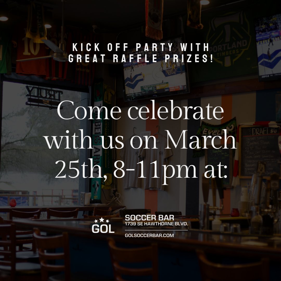 Join us next Friday at @GolPdx to kick off the 2022 <a href="/NPSLSoccer/">National Premier Soccer League (NPSL)</a> season!