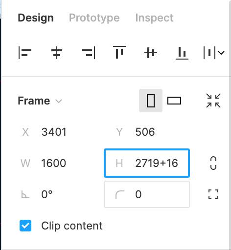 jmur1ll0's tweet photo. Just found out @figma can perform arithmetic operations directly in the design inputs. I wonder what else I'm missing out on... #uidesign https://t.co/owrQEJgM3Z