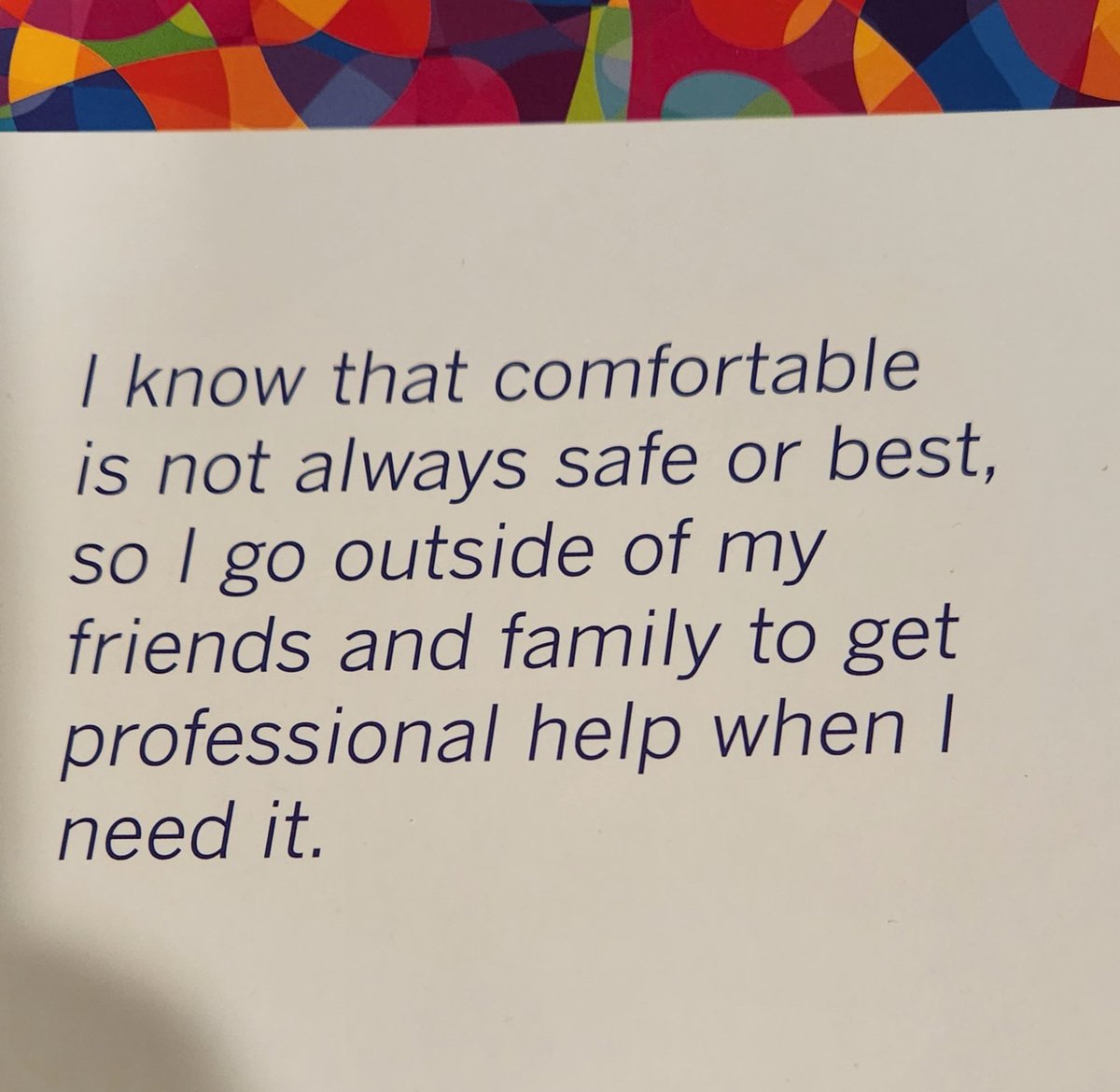 HMFRC's tweet photo. It's not always easy, but sometimes necessary. 
Way #17 Be Strong Families ❤️💙💜💛 @MiddletownES @HiteElementary https://t.co/5zCpaHIScq