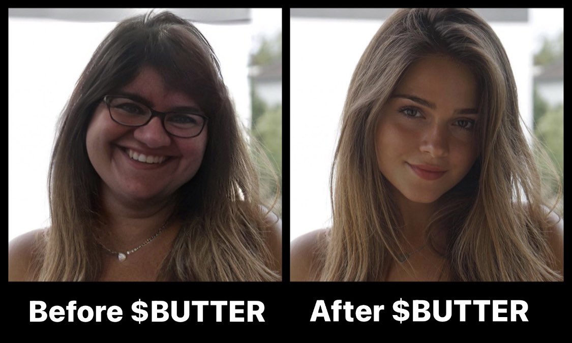 Butter_Token's tweet photo. "My wife’s gotten so big over the years, she was on that show My 600-Lb. Life. She’s still on the show, but with Butter Lenses ™️ it’s ALL GOOD now. Thanks Butter!" —Darren // $BUTTER #BUTTERTOKEN #ERC #stealthlaunch https://t.co/RrubeIByy6