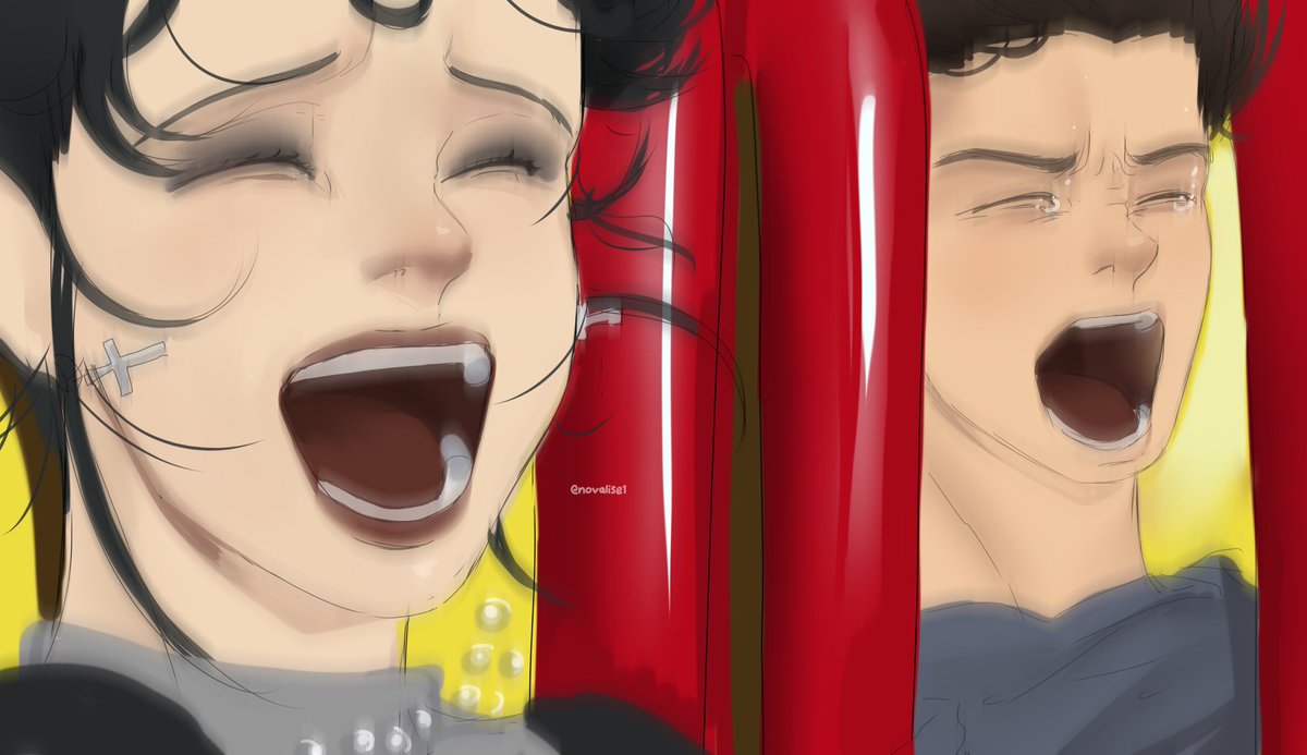 Novalise1's tweet photo. carnival date! 🎡
-
#AttackonTitan #進撃の巨人 #eremika https://t.co/z26D1Ojv0M