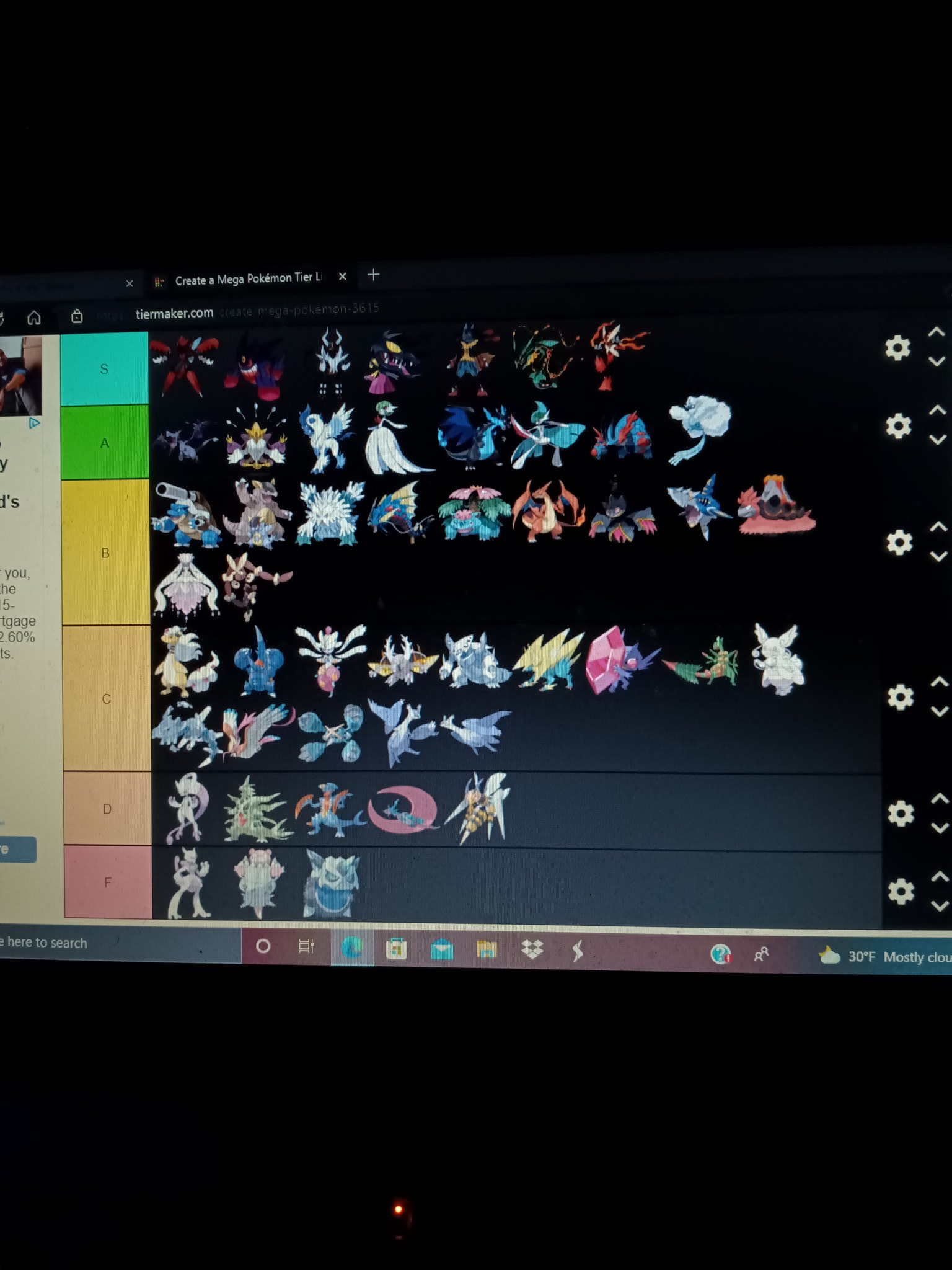 Myron The Siberian Wolf on Twitter: "Tier list for all mega evolutions  (Primal Reversion doesn't count) https://t.co/jbMQr3Gq3t" / Twitter