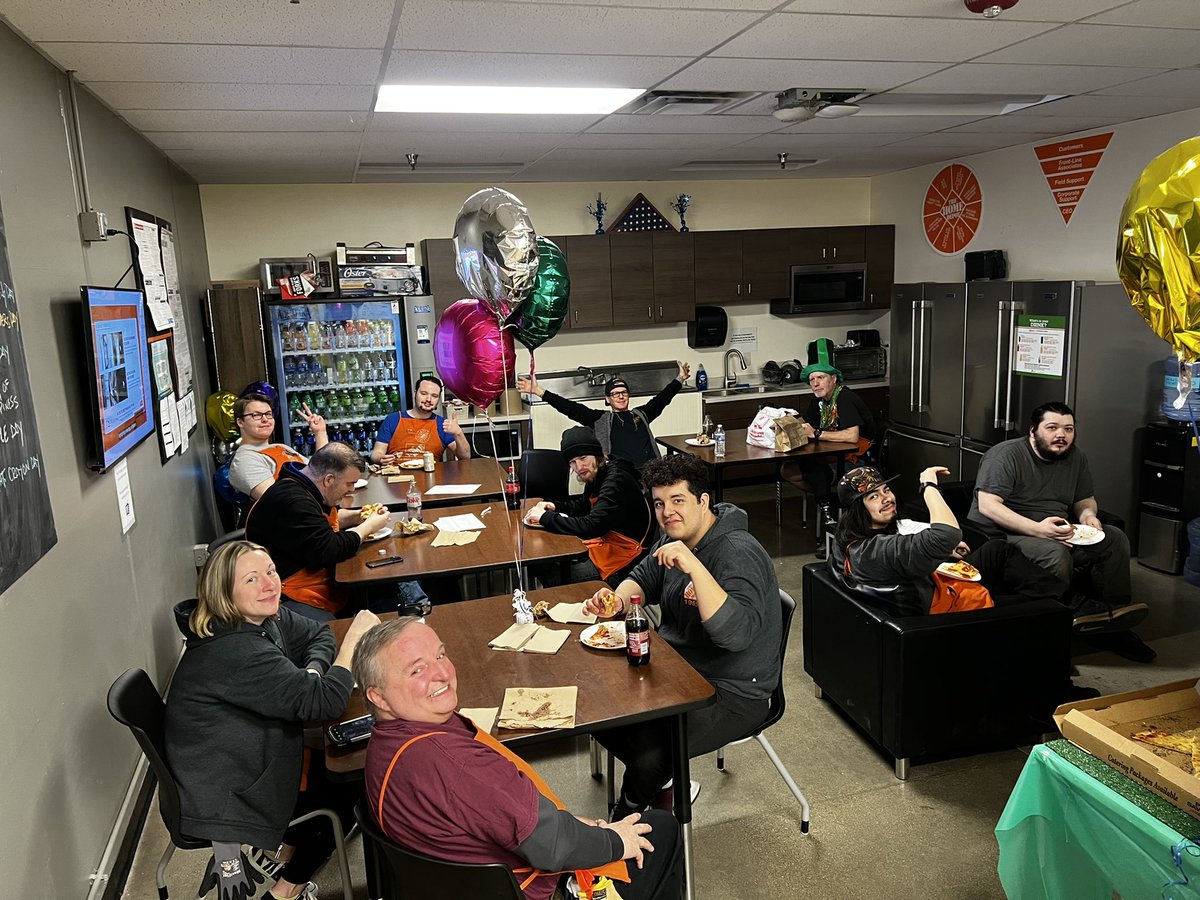 Jason (@jasonbriggs1982) on Twitter photo Some days it’s nice to take a breathier and let the team enjoy some pizza! Just one way to show them how great full we are of all there hard work!!! <a href="/hdGeri1969/">Geri Quirk-Blanken</a> <a href="/BrianLyonsHD/">Brian Lyons</a> <a href="/AngSully5678/">Angela Sullivan (née Solís)</a> <a href="/HallinDonnie/">Donnie Hallin</a> <a href="/JakeGarry2/">Jake Garry</a> Some days it’s nice to take a breathier and let the team enjoy some pizza! Just one way to show them how great full we are of all there hard work!!! <a href="/hdGeri1969/">Geri Quirk-Blanken</a> <a href="/BrianLyonsHD/">Brian Lyons</a> <a href="/AngSully5678/">Angela Sullivan (née Solís)</a> <a href="/HallinDonnie/">Donnie Hallin</a> <a href="/JakeGarry2/">Jake Garry</a>
