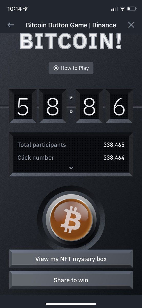 hrld14_'s tweet photo. #BitcoinButton #Binance Check and you can win #Bitcoin https://t.co/RbAVhxj6WN