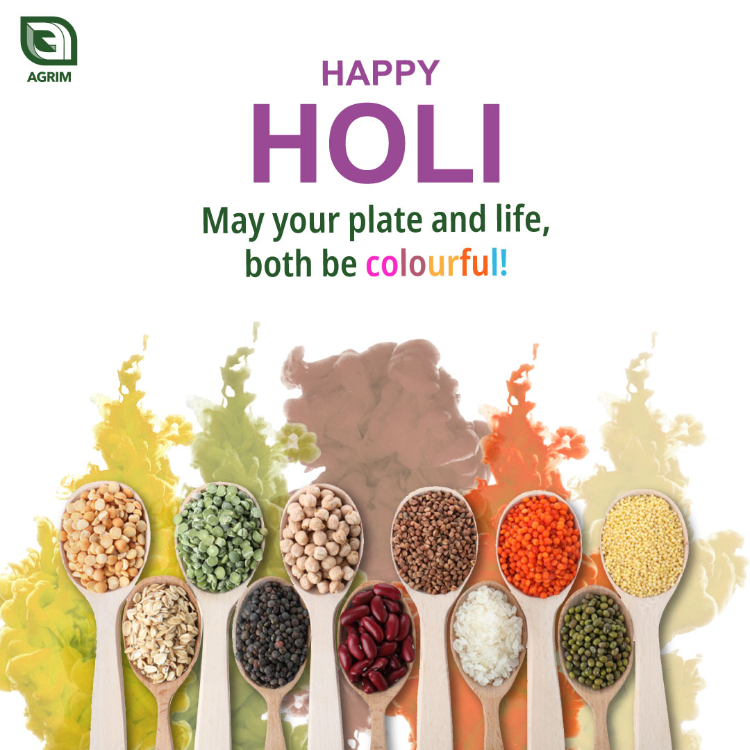 _AgrimIN's tweet photo. The soil blesses us with crops, fruits, flowers and vegetables in all colours! May your plate and life, both be colourful.

Happy Holi!
आप सभी को होली की शुभकामनाएं!

#happyholi #holi2022 #rangokatyohar #HappyHoli https://t.co/UcNSFnqo7s