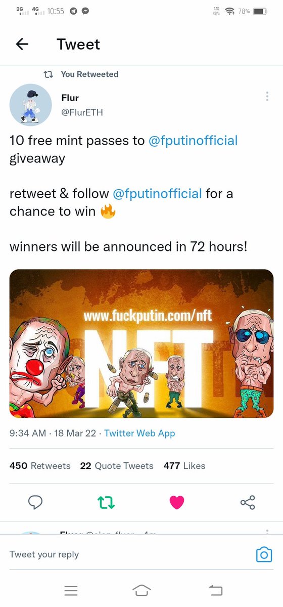 Athenacityxwins's tweet photo. @FlurETH @fputinofficial https://t.co/YC9vDaRt4R