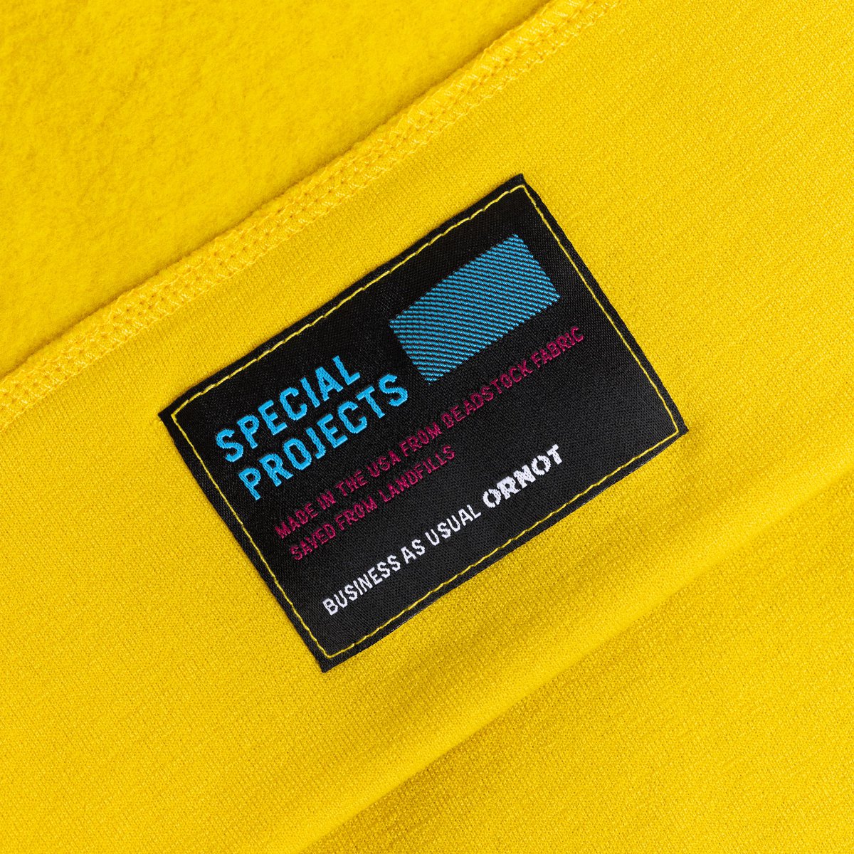 Our Decadent Merino Pullover is made entirely from deadstock and remnant fabric ( except for the thread and woven labels ) - learn more here : ornotbike.com/products/delux…