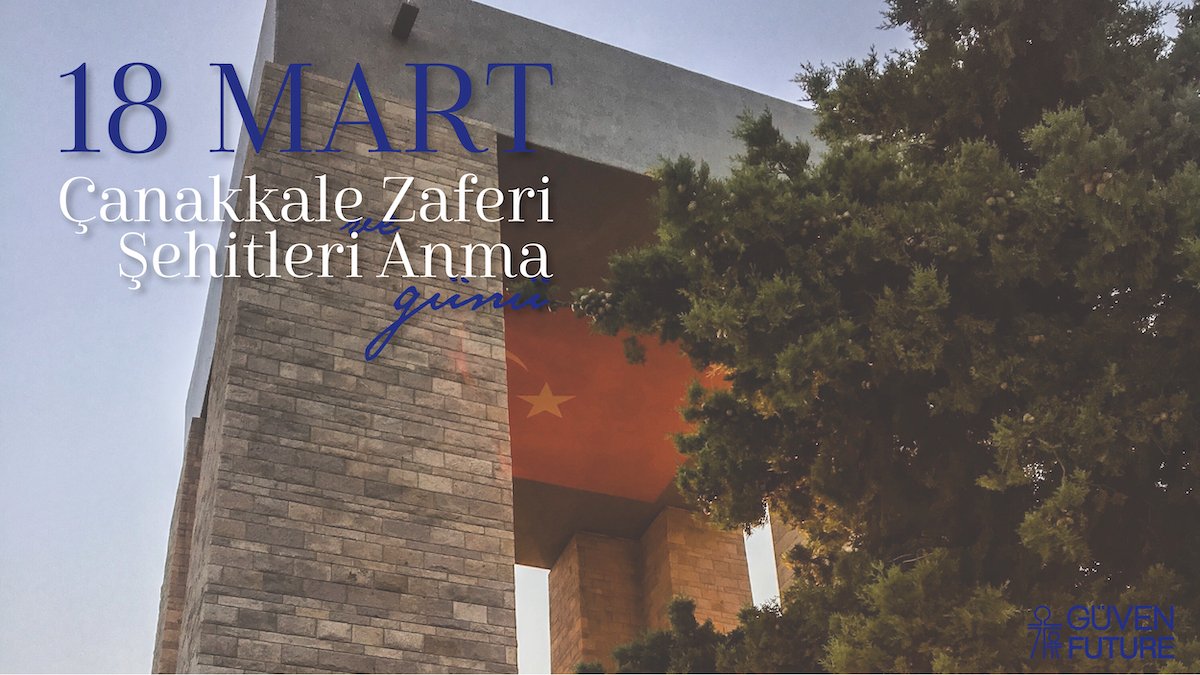 Bir destandır Çanakkale!
Çanakkale Zaferi'nin 107. yıl dönümünde, Gazi Mustafa Kemal Atatürk'ü ve şehitlerimizi saygıyla ve minnetle anıyoruz.                                                             
#18martçanakkalezaferi #18mart #mustafakemalatatürk #guvenfuture