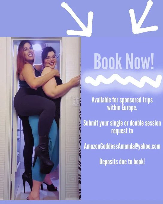 You've been waiting... You've been asking... The time is Finally here 😈  @KOQueenGia and I are heading<a href="/tag/thickthighs"class="tags"><span>#thickthighs</span></a><a href="/tag/trample"class="tags"><span>#trample</span></a><a href="/tag/sessiongirls"class="tags"><span>#sessiongirls</span></a><a href="/tag/tallwomen"class="tags"><span>#tallwomen</span></a>