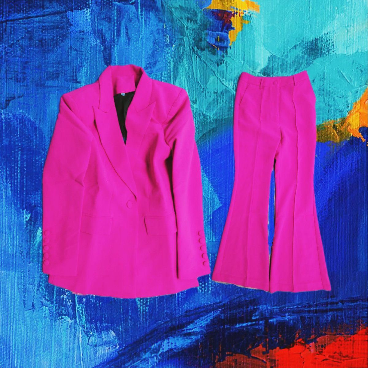 I bought a bright suit the other day. Can you guess the inspiration?