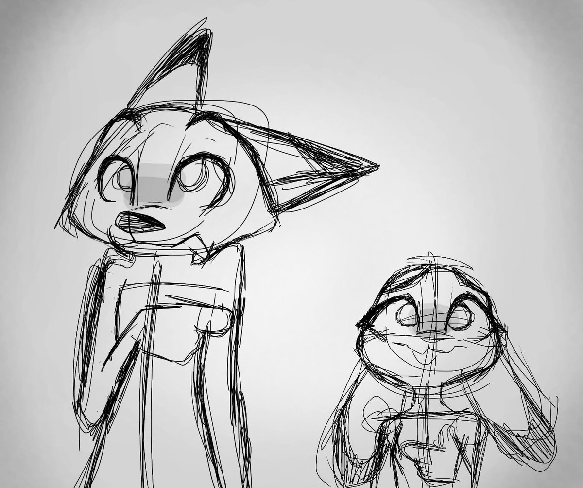 bublecop's tweet photo. Uhhhhhhh it’s been a while 😍 idk if I’m back back but definitely starting to draw more 👍 soooo here’s a lil doodle of my favorite duo https://t.co/duq9IY6VqK