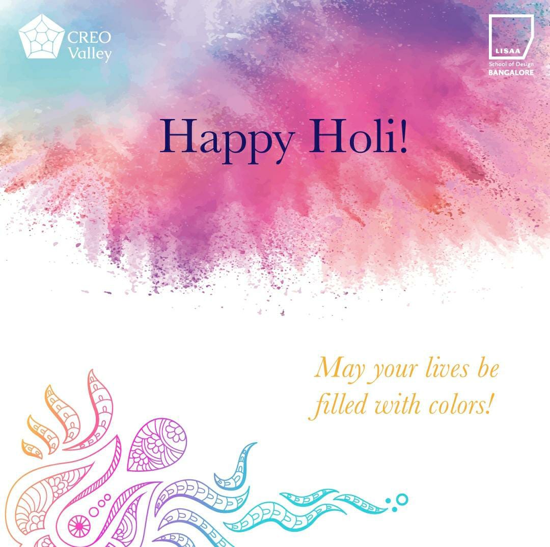 Happy Holi, everyone!!