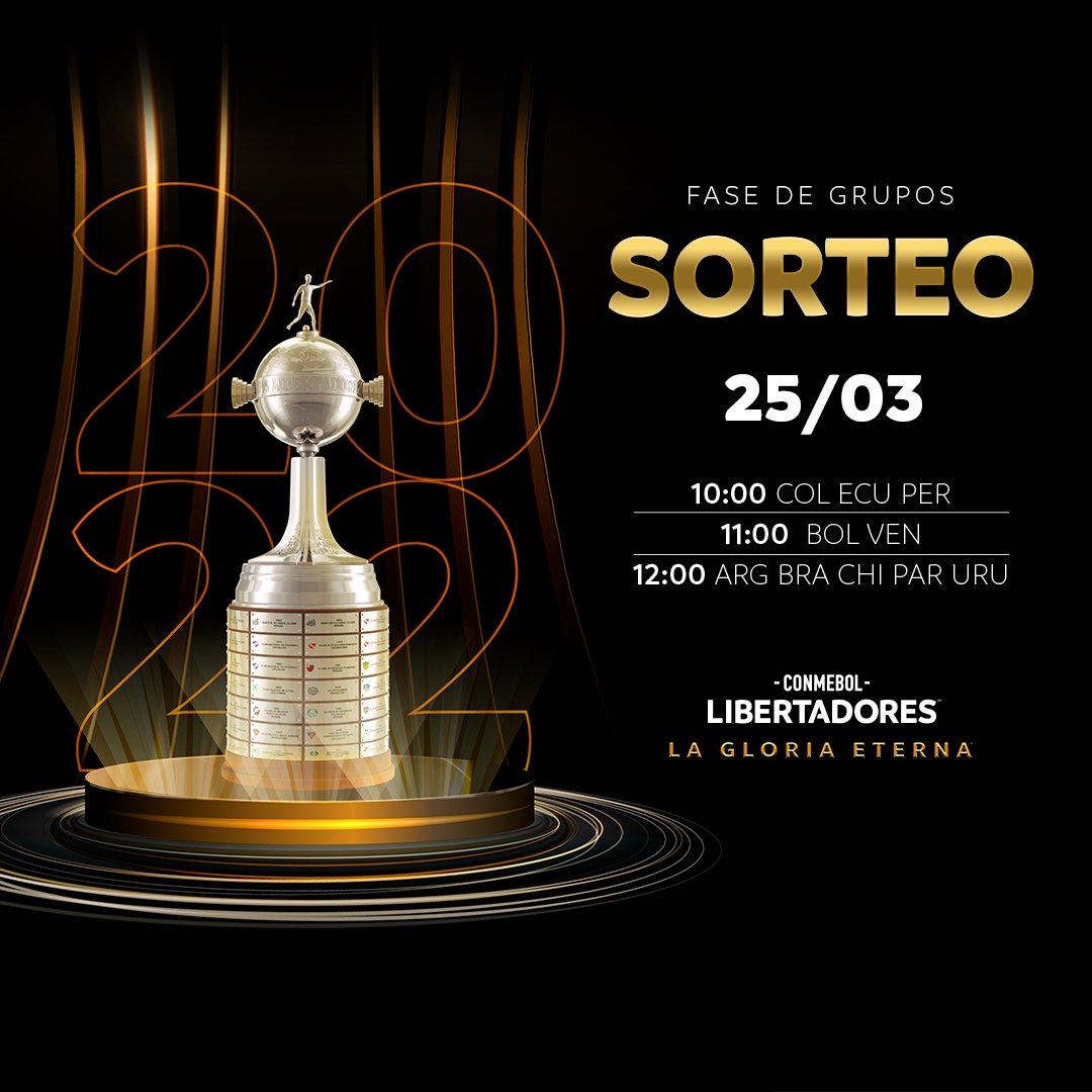 CONMEBOL Libertadores on Twitter: "🏆 ¡Rumbo a la #GloriaEterna! 😍 🗓️ En ...