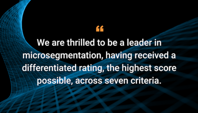 Md_Adil's tweet photo. #Microsegmentation is the new #ZeroTrust for your internal network. Find out why the Forrester New Wave™ report named #Akamai a Leader. Read the blog. @RavitGreitser https://t.co/gi5eYpaNsE https://t.co/JqnTv5KNmI