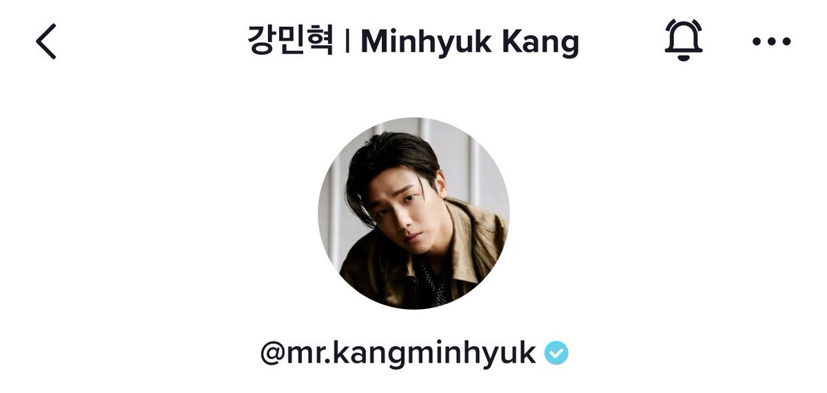 minhyuk is now verified on tiktok 🥳💙 

follow him hereee(if u still haven't): vt.tiktok.com/ZSdRRLyAj/
#CNBLUE #씨엔블루 
#KANGMINHYUK #강민혁 
#만취민혁 #Hobbybinger