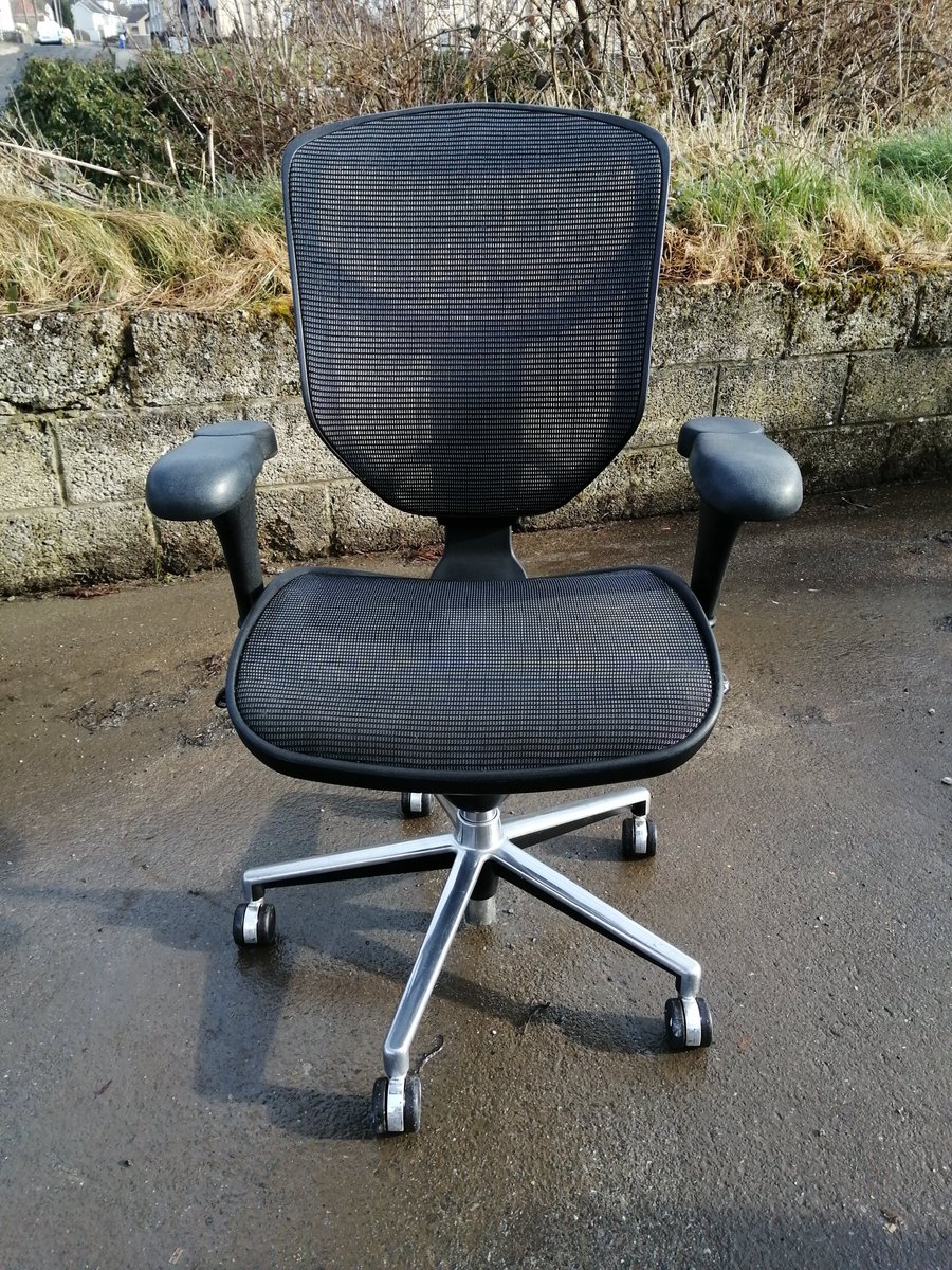 KILLYVERRY's tweet photo. (4) S/Hand @ € 250 each..
Enjoy Mesh Fully Adj Swivel Chairs,
Full synchro movement
Fingertip cable controls
Breathable mesh seat &amp; backrest
Seat depth (seat slide)
Backrest tilt tension
Backrest tilt angle adj
Backrest height adj
Armrest height adj
 in Black, view by app only https://t.co/ol9msrIucw