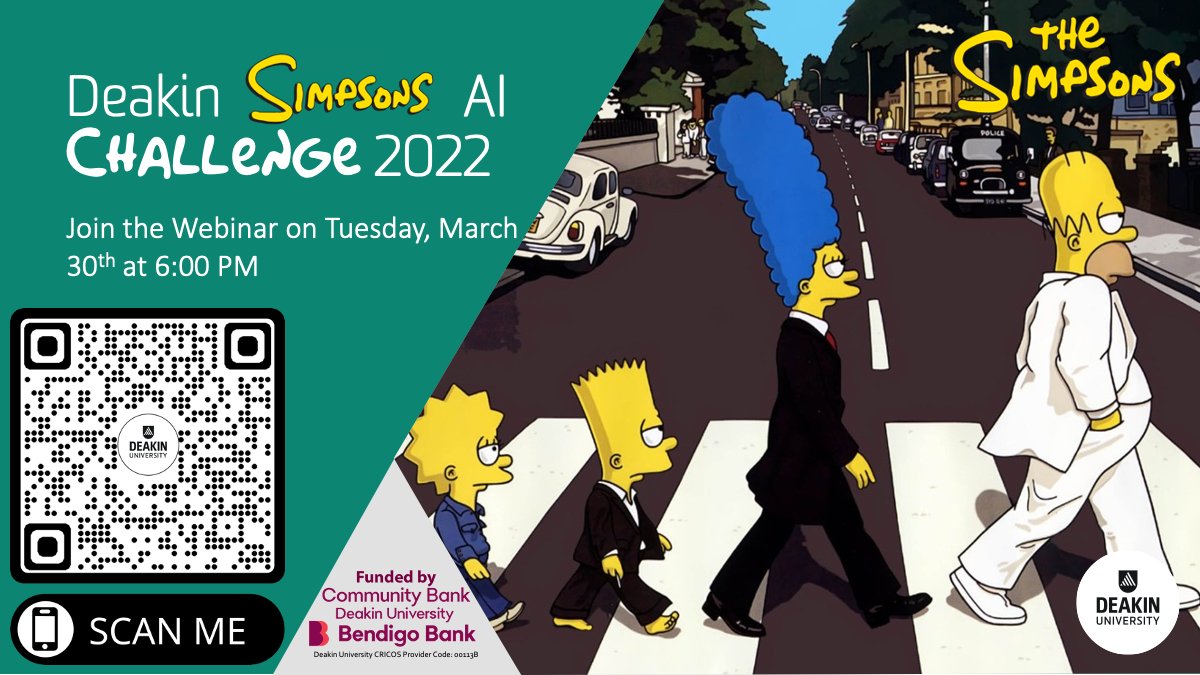 Deakin Simpsons AI Challenge (@DeakinAIContest) / Posts / X