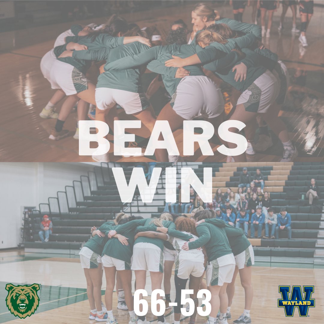 Your Battlin’ Bears defeat the Flying Queens 66-53 and are headed to the ELITE 8!!