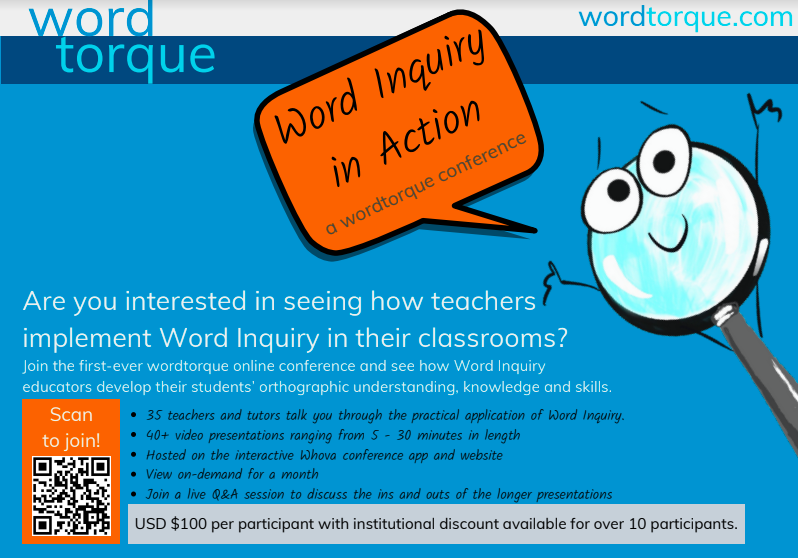 Christine Bodt (@christinebodt) on Twitter photo Curious about Word Inquiry? Hear & see how teachers (including me!) around the world use it in classrooms by joining the asynchronous conference from March 21 - April 17. Video presentations available for 4 weeks, with live Q&A sessions taking place on April 2nd. <a href="/wordtorque/">FionaHamilton</a> Curious about Word Inquiry? Hear & see how teachers (including me!) around the world use it in classrooms by joining the asynchronous conference from March 21 - April 17. Video presentations available for 4 weeks, with live Q&A sessions taking place on April 2nd. <a href="/wordtorque/">FionaHamilton</a>