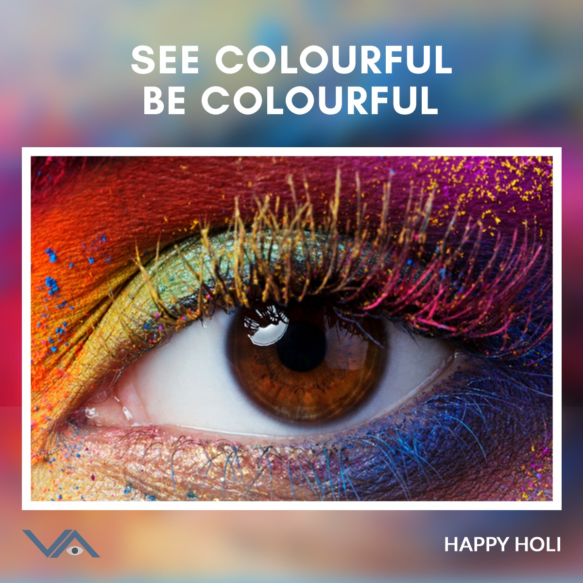 visualaidscntr's tweet photo. Happy Holi from Visual Aids Centre, stay safe!

#holi #holicelebration #holi2022 #staysafe https://t.co/QxGOyoAjIv