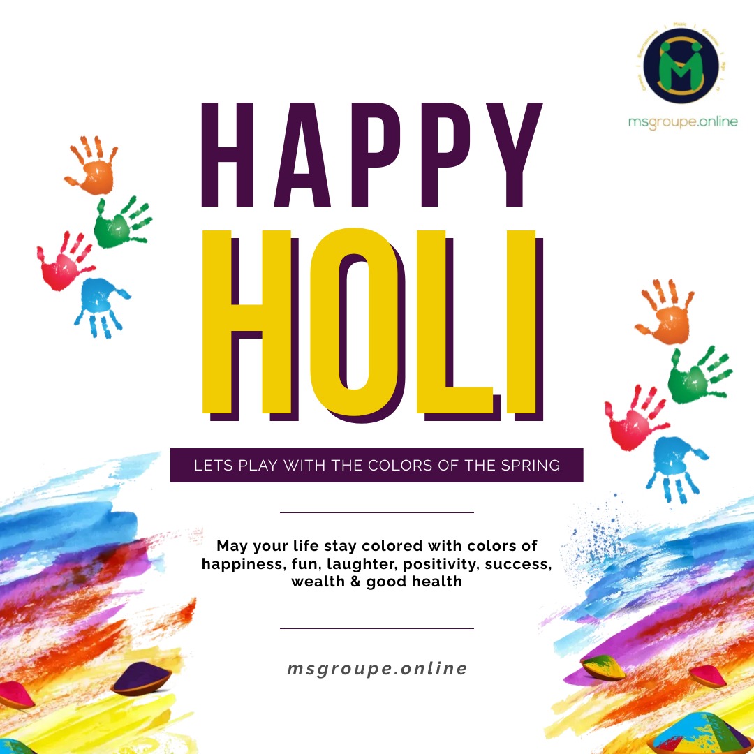 MSAsianFoundati's tweet photo. Happy Holi
#msgroupe #msasianfoundation #ajkuchachakartehai https://t.co/s48urR56fi