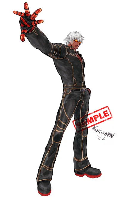 K' commission #KOFXV #Kandoken 