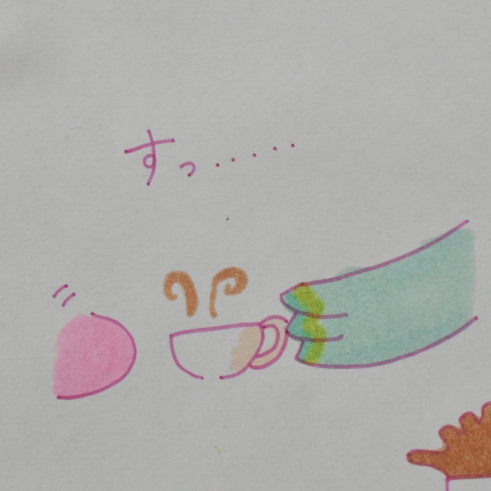 娘のあつ森マンガ。
マスター好きなので嬉しい。
(1/2)
画像暗くなっちゃった💦 