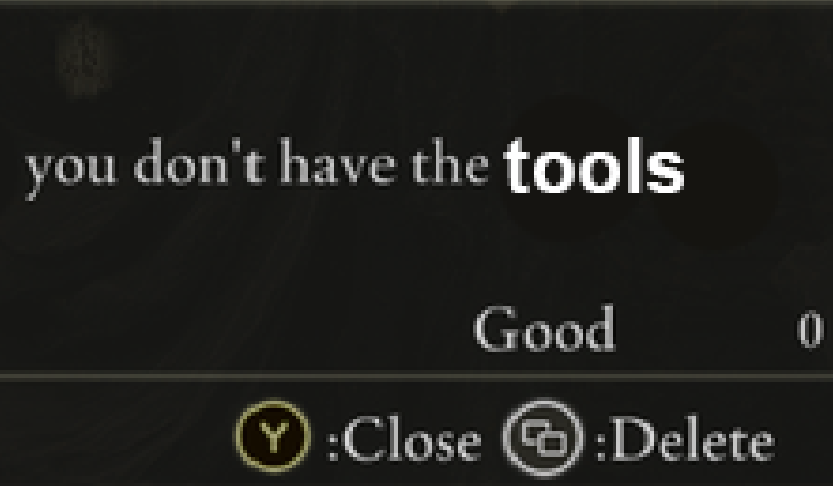 Elden Ring messages but it's about the games industry