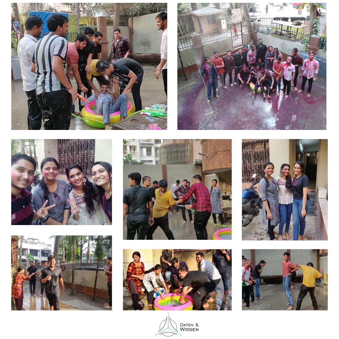 daten_wissen's tweet photo. Our team is celebrating #Holi with the #color of #hope that brings an #auspicious day to everyone's life.
#holi2022 #datenwissen https://t.co/6SwjDjWIFU
