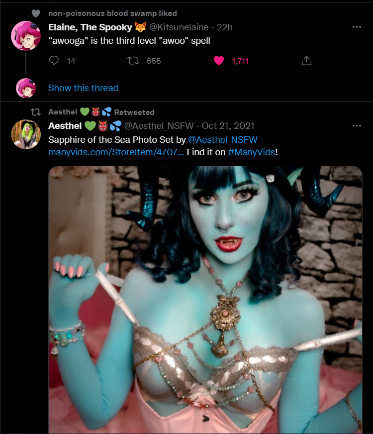 @Aesthel_NSFW ok but this tweet being directly next to yours? not a coincidence!!! 😍